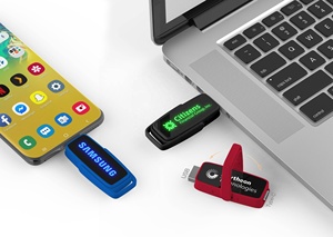AiAude ใหม่ 2 ใน 1 USB 3.0 แฟลชไดรฟ์สําหรับโทรศัพท์พีซี Android ประเภท C USB Key OTG 16GB 32 GB Pendrive 128GB - Product Image 6