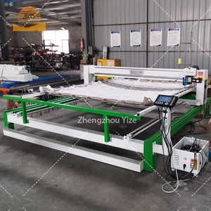 Langarm Quilten 2200r Servomotor LCD Stickerei Einzeln adel Quilten Nähen Bettdecke Ultraschall Quilt maschine