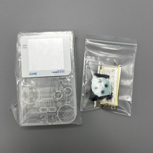 Cubierta de carcasa de plástico para consola GAMEBOY, reemplazo de carcasa de casa completa con lente de cristal, para GB L - Product Image 1