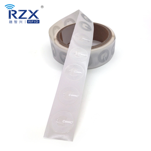 ステッカーラベル用のプログラム可能なISO14443A HF 13.56mhzウェットインレイ電子RFID NFCウェットインレイ - Product Image 2