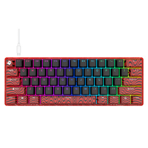 TOPSTYLE Teclados de computadora Teclado mecánico RGB Intercambio en caliente PBT Tecla de transferencia de calor Tipo C carga Bluetooth 5,0 teclado - Product Image 1