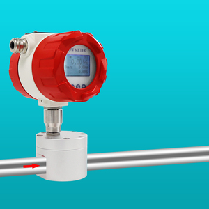 Wifi 200 mét 100ml dầu đậu nành từ xa LCD LED hiển thị vòng lưu lượng kế RS485 Thông tư bánh Flow <span class=keywords><strong>Meter</strong></span> cho ăn mòn emulsi lỏng - Product Image 1