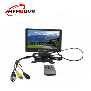 HYF MDVR Monitor compatible con pantalla de marcha atrás Digital salpicadero de coche Pantalla de visión trasera TFT LCD AHD Monitor para camiones pesados - Product Image 2