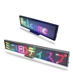 Bacheca per messaggi in movimento a led programmabile controllata da app P5 lavagna per messaggi a scorrimento wi-fi super sottile per affari - Product Image 2
