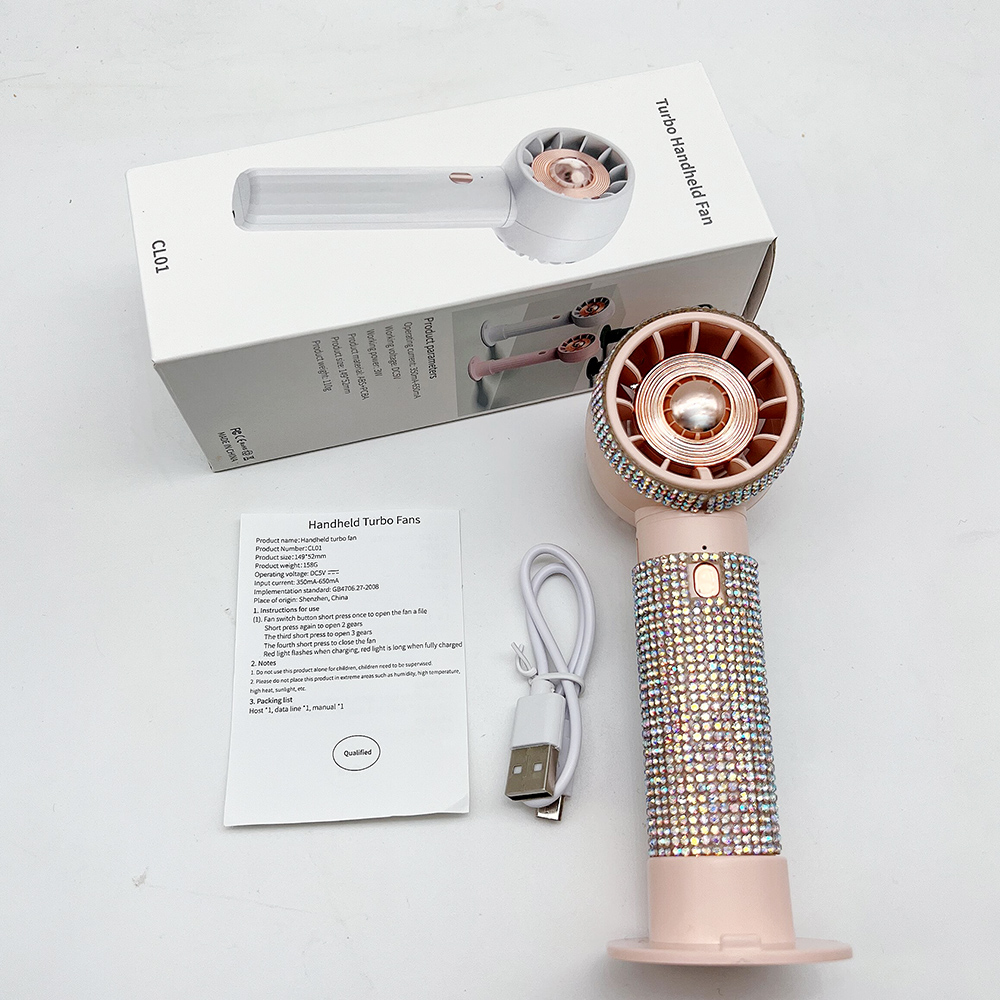 Handheld diamond pink