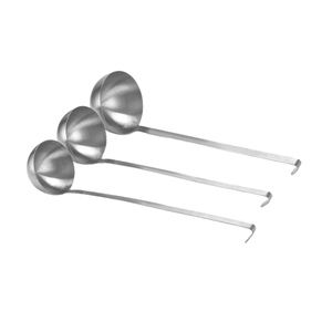 Thép Không Gỉ Nhiệm Vụ Nặng Nề Múc 2.5Oz Dài Xử Lý Súp Múc Nước Sốt Múc Đồ Dùng Nhà Bếp Cho Nhà Hàng Nhà - Product Image 6