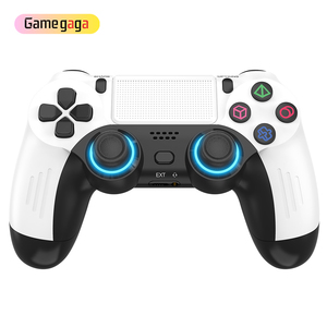 YZC-016 nuovo colore bianco P4 telecomando Gamepad PC Android LED luce gioco Joystick senza fili Controller di gioco per P5 - Product Image 1