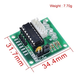 TZT 1 lotti motore passo-passo a 4 fasi 28BYJ-48-5V + scheda Driver ULN2003 per motore passo-passo Arduino 1 x + scheda Driver 1x ULN2003 - Product Image 2
