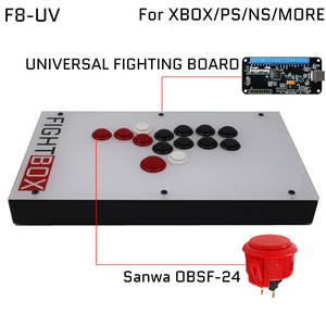ストリートファイター6FightBoxF8すべてのボタンHitboxStyleアーケードジョイスティックスティックゲームコントローラーPS4/PS3/PC HitboxPS4用 - Product Image 6