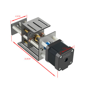 TWOTREES 100mm Linear Stage Acuator Z <strong>Axis</strong> <strong>Sliding</strong> Table DIY Milling Linear Motion Guide <strong>Rail</strong> Suitable for <strong>CNC</strong> Engraving Machine