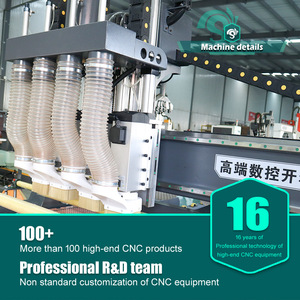 工厂价格最好的木质数控刳刨机4x8多头数控刳刨机出售，价格实惠 - Product Image 4