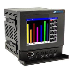MPR800: 2,4. 6,8-Canal MODBUS RS485 Digital de pantalla LCD y papel gráfico de temperatura con alarma de datos USB de memoria Flash - Product Image 1