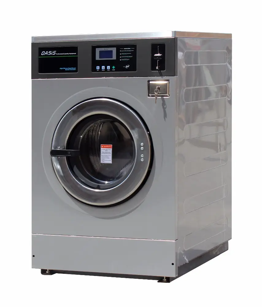 Профессиональное чистящее оборудование, промышленная стиральная машина с фронтальной нагрузкой, 30 кг
