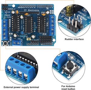 DC <strong>L293D</strong> <strong>Motor</strong> Driver Control <strong>Shield</strong> Module Stepper <strong>Motor</strong> <strong>Drive</strong> Expansion Board-ICs Product Genre <strong>L293D</strong> Board - Product Image 6