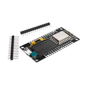 Scheda di sviluppo Node-MCU ESP8266 con Display OLED da 0.96 pollici modulo Driver CH340 per programmazione IDE/Micro-python