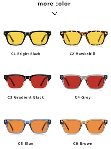 Firstsense cao cấp chống ánh sáng màu xanh khung màu vàng ống kính thời trang phụ nữ Kính mắt nam ngủ ngon bảo vệ mắt kính - Product Image 4