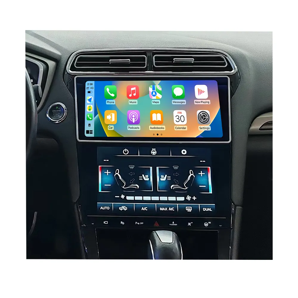 Автомагнитола 12,1 "Android для Ford Mondeo 2013-2021 DVD мультимедийный видеоплеер стерео Авто GPS навигация Carplay DSP 5G WIFI