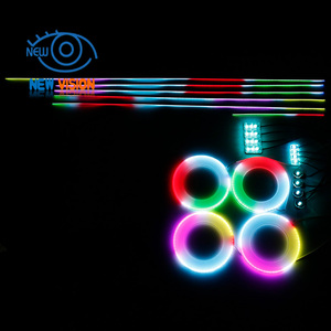 ไฟบรรยากาศ K4 18-in-1สำหรับตกแต่งภายในรถยนต์แบบสากลไฟ LED - Product Image 2