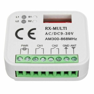 Ricevitore remoto per cancello da Garage a 2 canali ricevitore RX MULTI AC/DC 9-30V per trasmettitore di controllo del cancello di comando della porta del Garage 300-900MHZ - Product Image 4