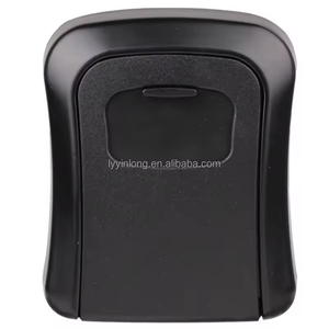 YL duvar montaj anahtar güvenli plastik anahtar kilit kutusu 4 basamak kombinasyonu hava duvara monte araba anahtarı güvenli güvenlik tuş kilidi kutusu - Product Image 6