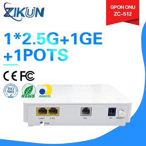 ZC-512G GPON ONT 2.5G 1GE VoIP電話ポート光ファイバ機器SC APCコネクタ対応5Gネットワーク - Product Image 2