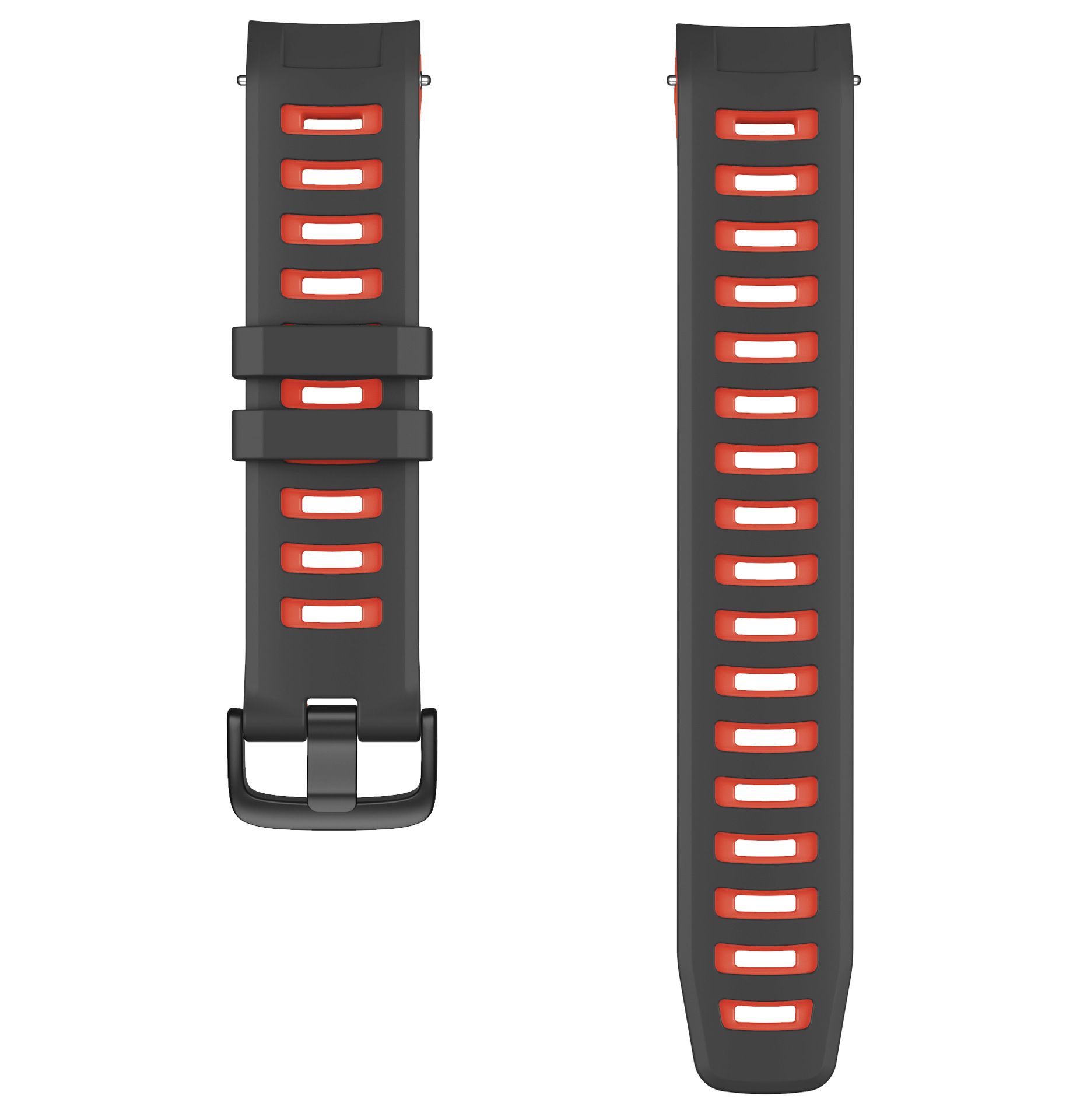 black and red