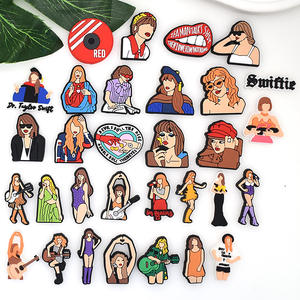 Hot bán 2024 thiết kế mới Taylor Sao Swift Giày Charms Taylor người hâm mộ Vòng đeo tay quyến rũ mềm PVC Giày Phụ kiện âm nhạc người hâm mộ Quà Tặng - Product Image 3