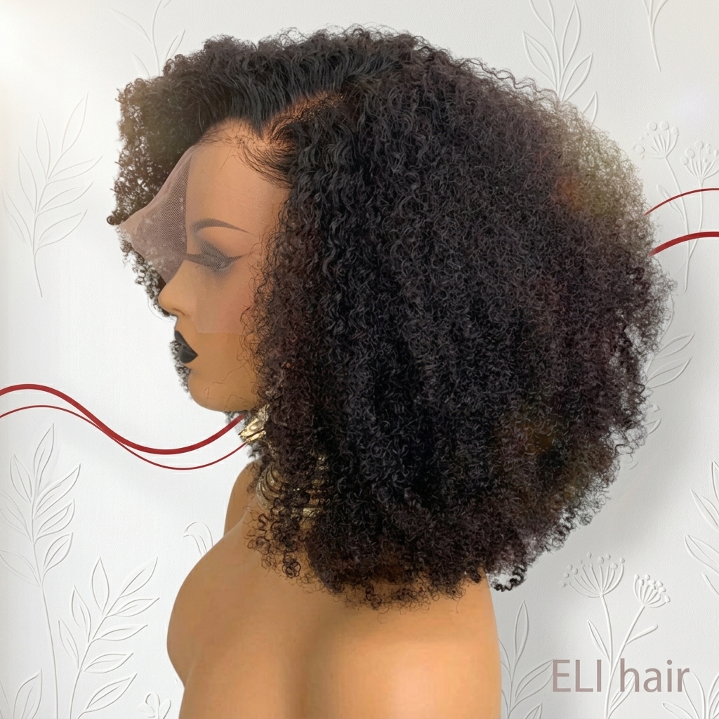 Afro rizado y encrespado