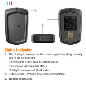 2 años de actualización Autel Full IMKPA accesorios GBOX3 APB112 XP1 PRO OTOFIX IM2 Auto Key programador herramientas de diagnóstico PK IM608 RPO - Product Image 6