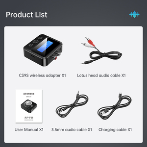 C39S Bluetooth Audio Adapter Bluetooth Signal Sender Empfänger Transceiver Für TV Auto Lautsprecher Computer - Product Image 6