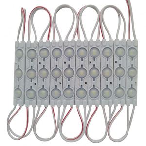 12v dc 3led הזרקת עדשת אור סימן <span class=keywords><strong>1</strong></span>.5w smd led מודול 2835 led + מודולים