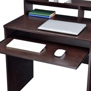 Mesa do computador do escritório do móveis do design moderno com pedaço fixo para comercial