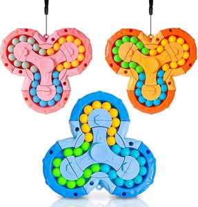 Rotante Magic Bean Fidget Toy Hand Spinner Office Relief Stress ansia decompressione Puzzle Cube perline educative bambini adulti - Product Image 1
