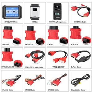 XTOOL X100 MAX Auto <strong>Key</strong> <strong>Programmer</strong> IMMO Elite Diagnostic Tools With KC501 ECU Coding Update of X100 PAD3 X100Max