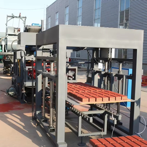 Máquina de ladrillo entrelazado completamente automática Máquina de ladrillo de bloque hueco de hormigón en el mercado africano de Ghana - Product Image 1