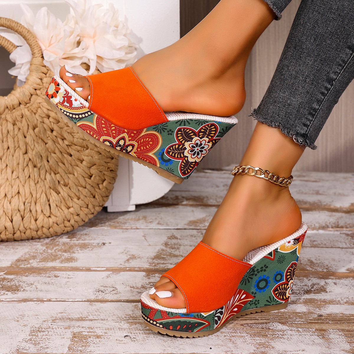 orange red