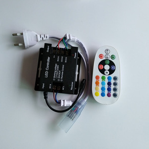 24 44 Key Infrared High Voltage <strong>Controller</strong> AC 110V 220V <strong>IR</strong> <strong>Remote</strong> <strong>Controller</strong> RGB Color Changing Wireless LED <strong>Controller</strong> - Product Image 4