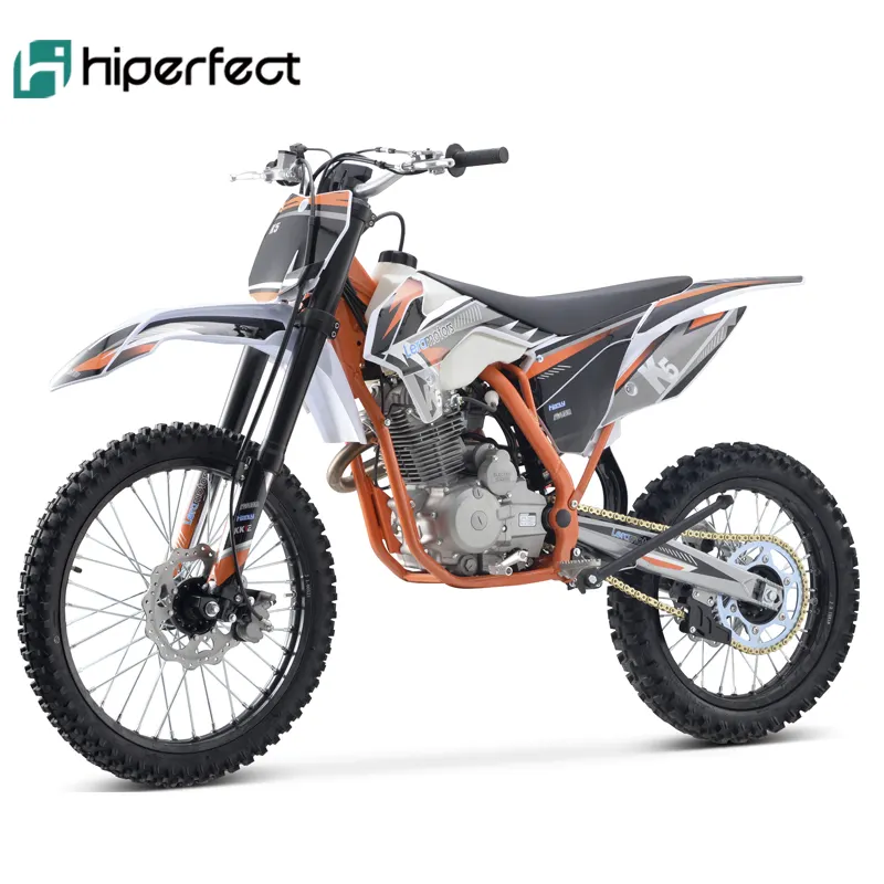 도로 먼지 자전거, 구덩이 자전거 떨어져 수동 성숙한 150cc 200cc 250cc 오토바이 경주