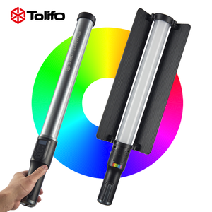 TOLIFO ST-60RGB 60W RGB içerik yaratıcısı Vlogger için LED çubuk 4400mAh el Video işığı Video Film fotoğraf üretimi - Product Image 1