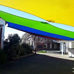 Полиэтиленовый пластиковый забор, однотонная плетеная сетка для патио, многоцветная, для ПВД, с петелькой - Product Image 2