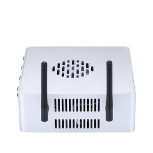 Qotom Computadora de escritorio 8 USB Dual LAN Core I3 i5 i7 CPU H110 Chipset Ventilador Diseño Mini PC Q600S - Product Image 3