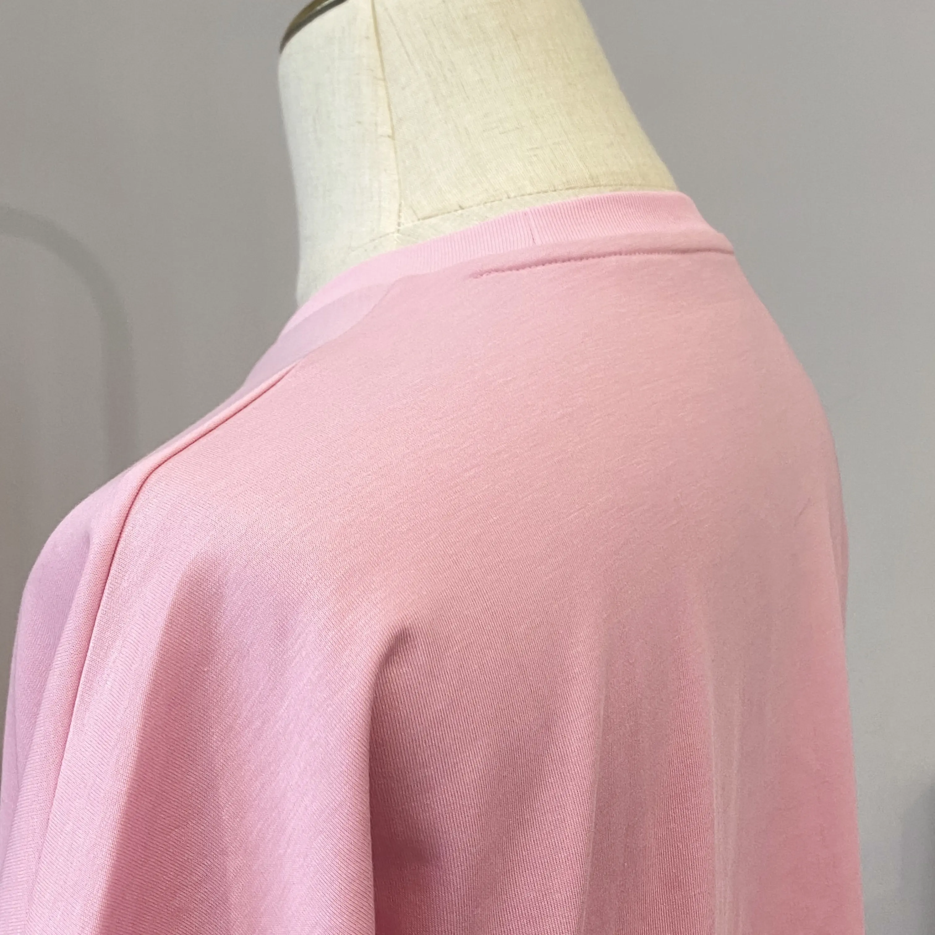 T-shirt terlaris Musim Panas 2024 untuk wanita kaus kasual penuh warna pakaian tidur gaun lengan pendek kaus panjang