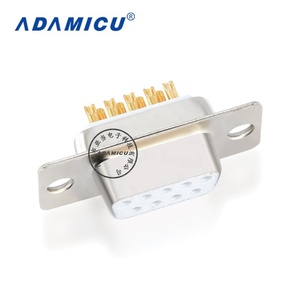 Conector DB9 Enchufe D-sub Hembra a macho Cable de soldadura Conectores serie RS232 - Product Image 1