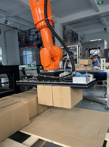 Spider Delta Parallel <strong>Robot</strong> Pick and Place Packaging Bags Machine &amp; KUKA <strong>Palletizing</strong> <strong>System</strong> - Product Image 6