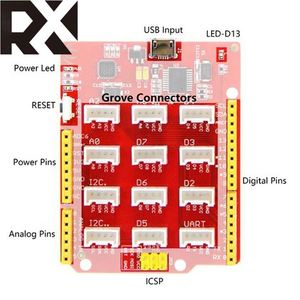 TZ IIC Seeeduino Lotus V1.1 AVR 8 Bit Atmega328 Mikrocontroller-Entwicklungs platine für Arduino - Product Image 6