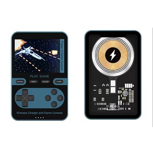 2-in-1レトロゲームハンドヘルドコンソール15W磁気ワイヤレス高速充電ポータブルパワーバンクモバイルエンターテインメント用 - Product Image 3