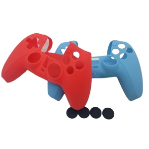 Силиконовый чехол для контроллера PS4 PS5, силиконовый чехол для контроллера ps4, аксессуары для контроллера ns Switch - Product Image 1