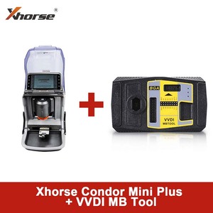 Xhorse Condor MINI Plus Cutting Machine with VVDI MB Tool Key <strong>Programmer</strong> Get <strong>1</strong> Year Unlimited Token Service