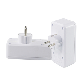 Germany Standard USB a C adattatore di alimentazione Multi-conversione EU presa 3 vie con 3 prese 16A nominale in ottone con presa - Product Image 6