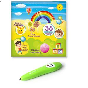 Educational Kids Touch <strong>Reading</strong> Pen Logic English Early Learning Machine Talking Smart <strong>Reading</strong> Pen for Kids - Product Image 1